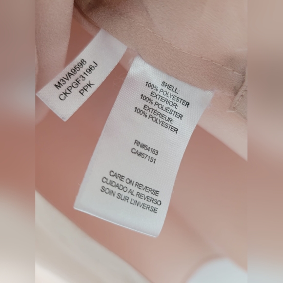 Calvin Klein Women's Career/Office Shirt, Dust Pink, Medium Size - Picture 16 of 16